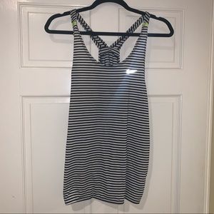 Rare Nike dri-fit striped tank top size large